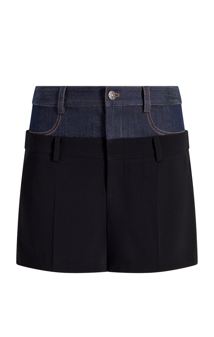 cinq à sept Dionne Short Black/indigo