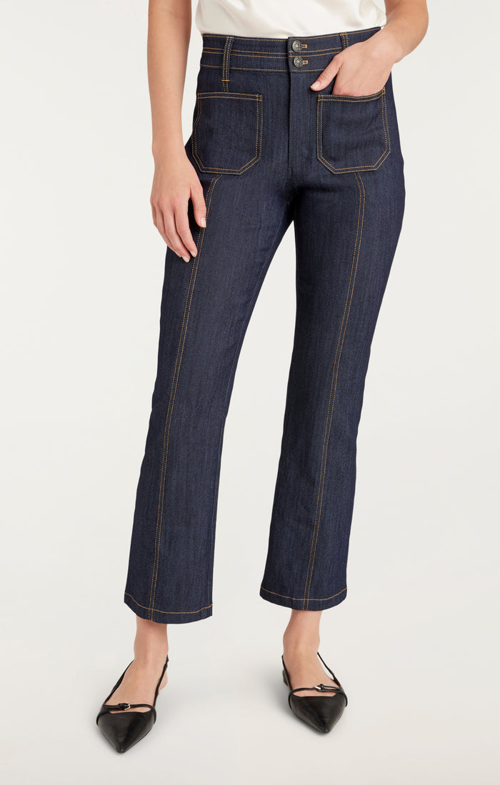 Cinq à Sept Dorothea Pant Indigo