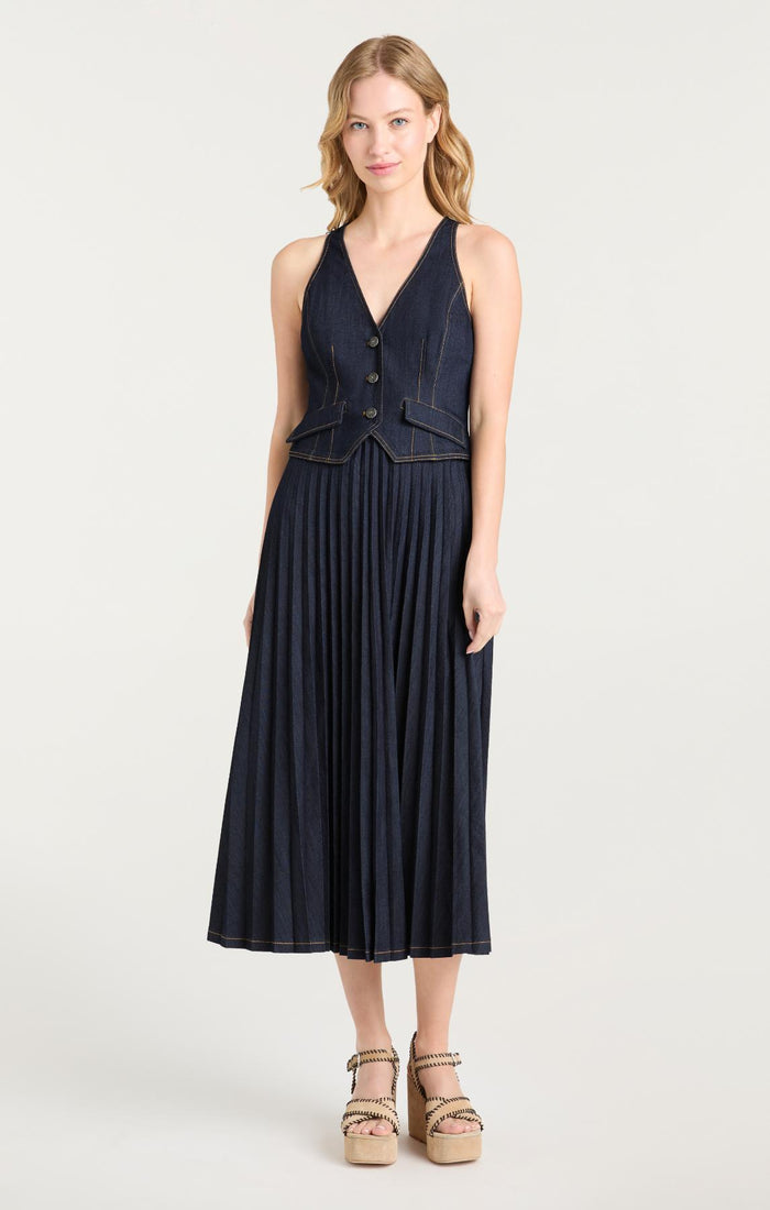 Cinq à Sept Esther Dress Indigo