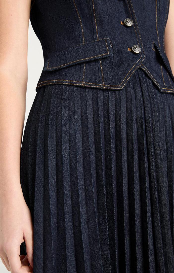 Cinq à Sept Esther Dress Indigo