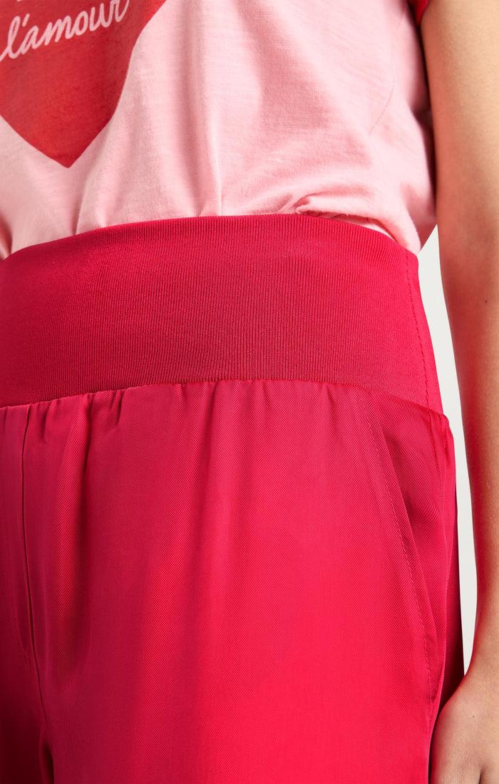 Cinq à Sept Giles Pant Pink Vermillion