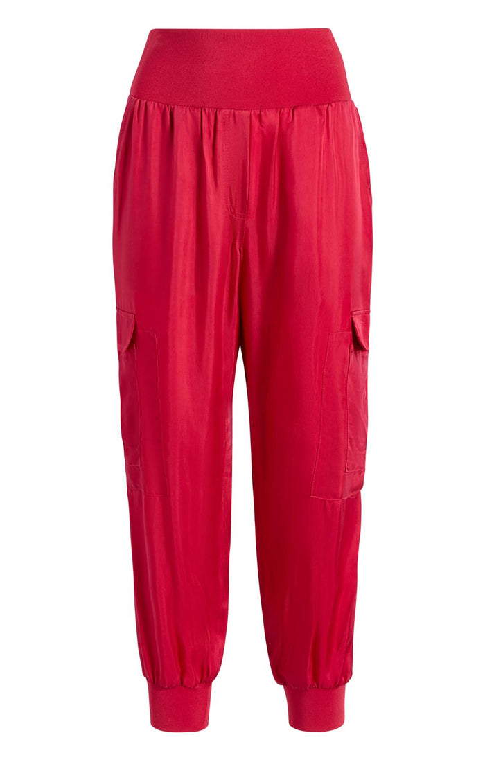 cinq à sept Giles Pant Pink Vermillion