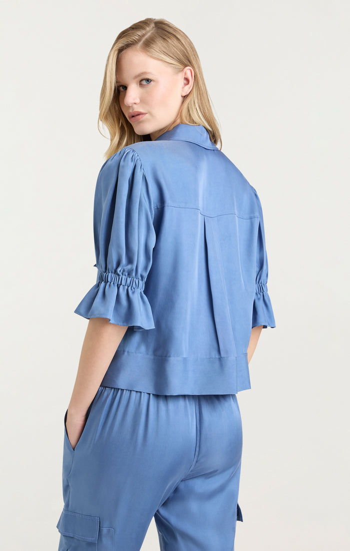 Cinq à Sept Holly Jacket Blue Corn