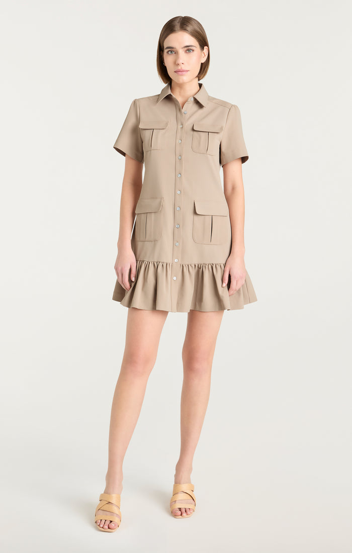 Cinq à Sept Jamie Dress Khaki
