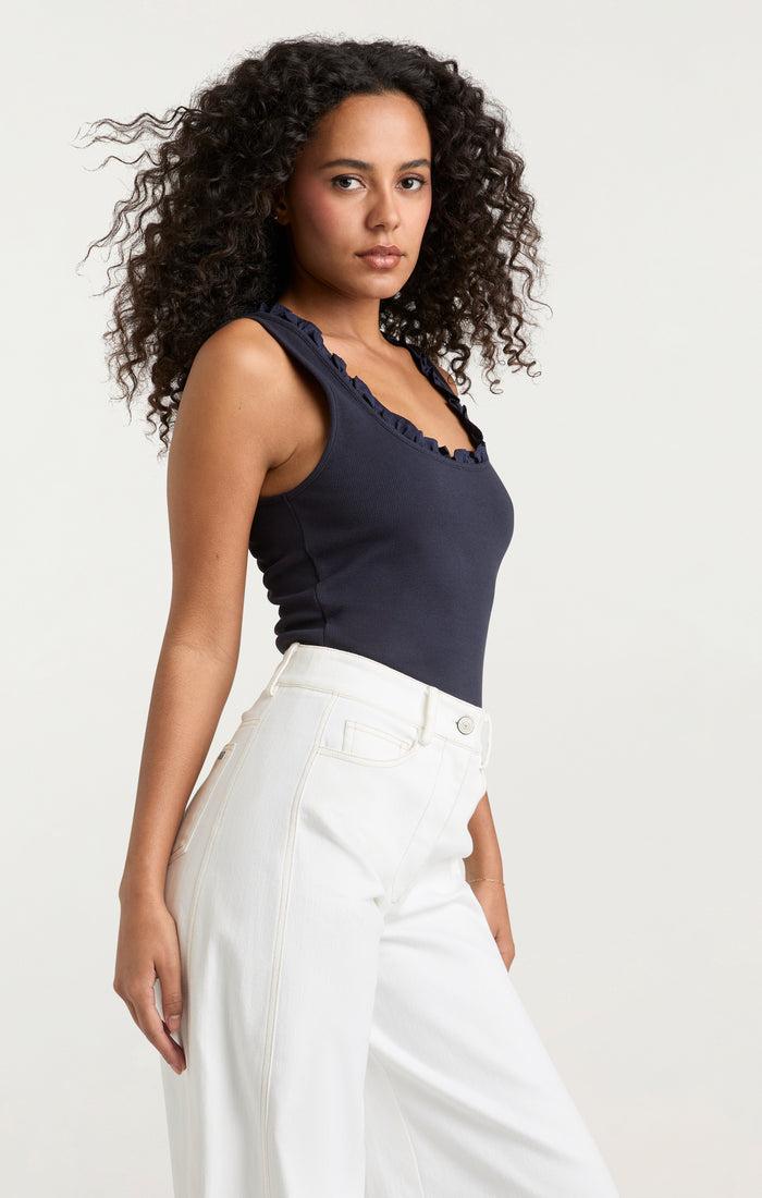 Cinq à Sept Joselle Top Navy