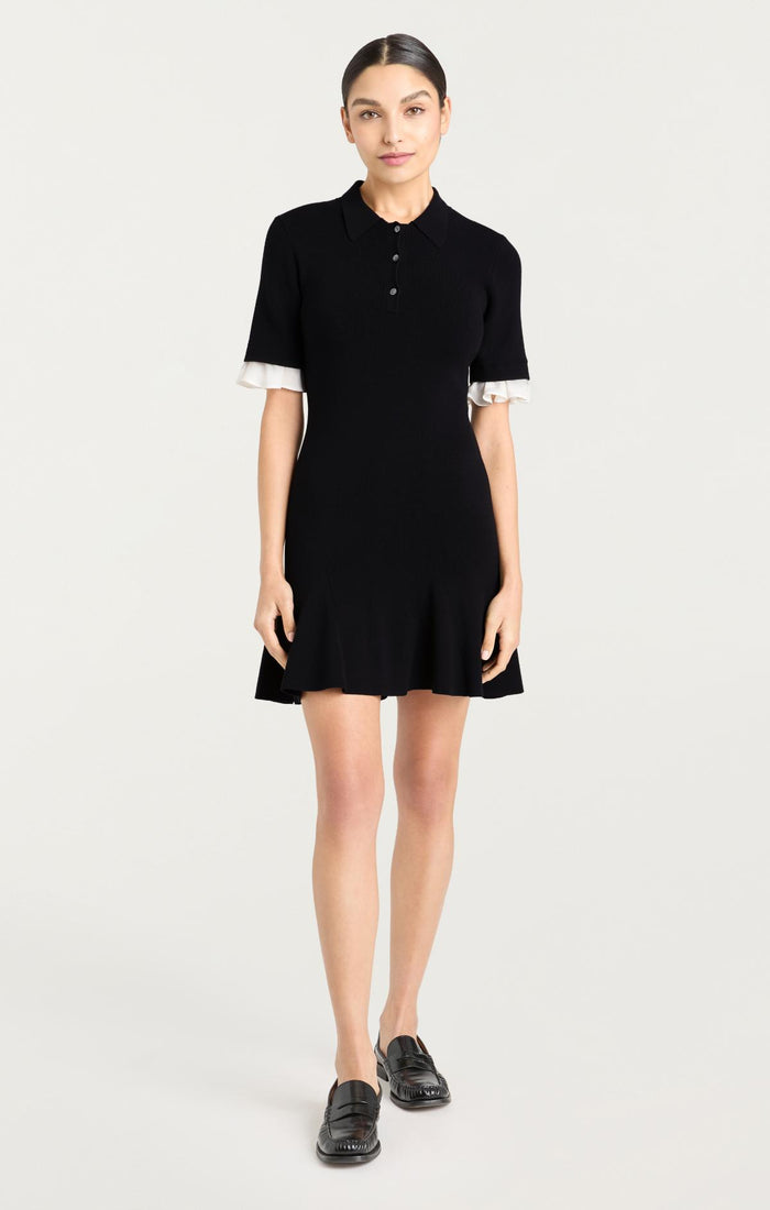 Cinq à Sept Keaton Dress Black/ivory