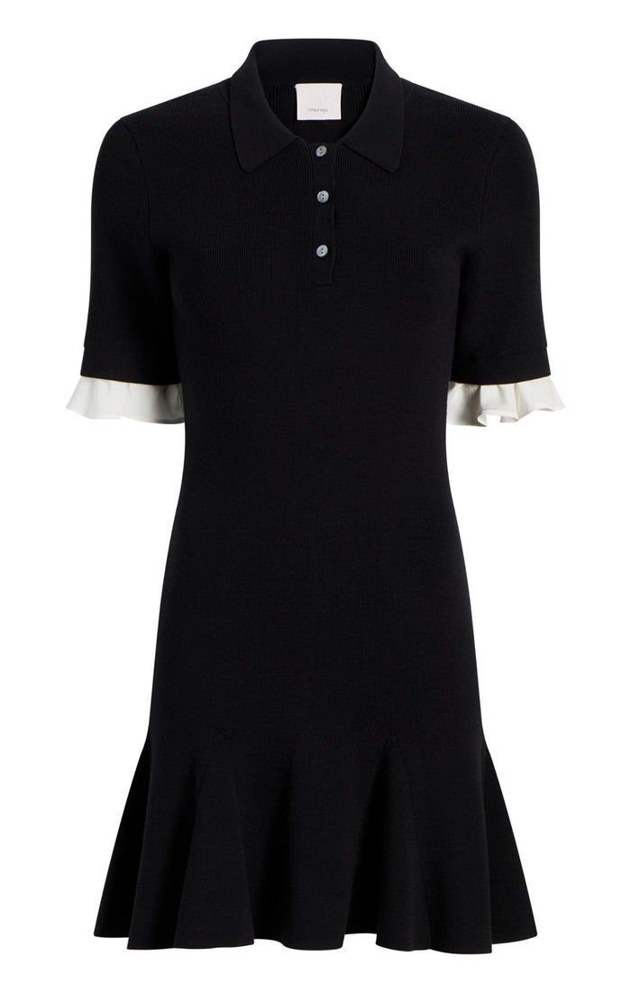 cinq à sept Keaton Dress Black/ivory