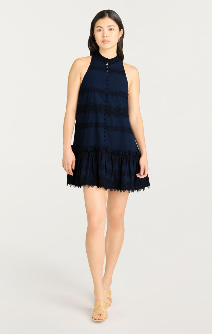 Cinq à Sept Malena Dress Navy