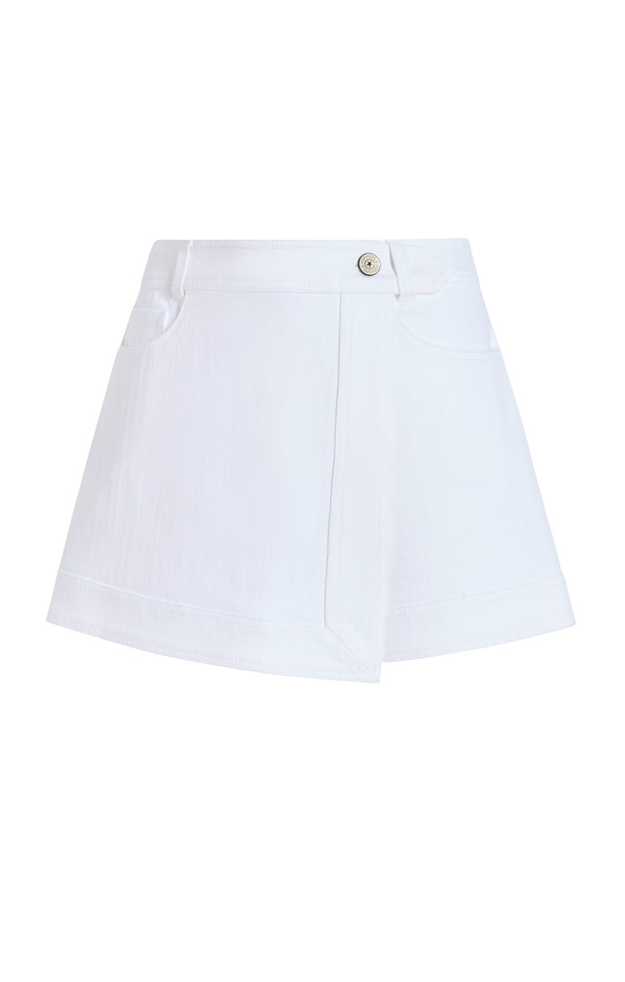 cinq à sept Marcia Skort White