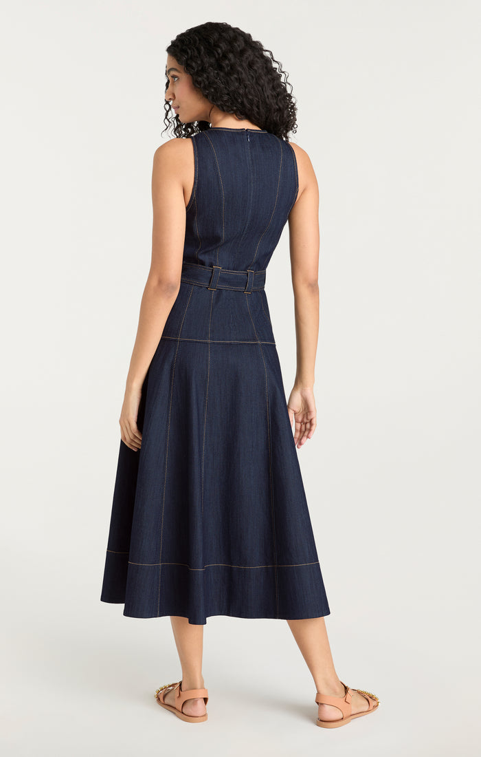 Cinq à Sept Margaret Dress Indigo