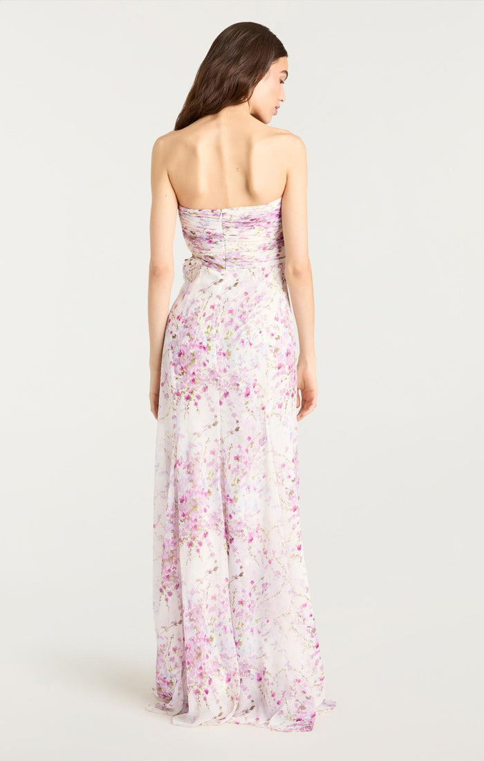 Cinq à Sept Midsummer Bloom Magy Gown Ivory Multi