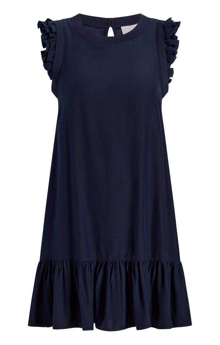 cinq à sept Nila Dress Navy