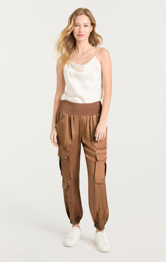 Cinq à Sept Raven Pant Brown Sandstone