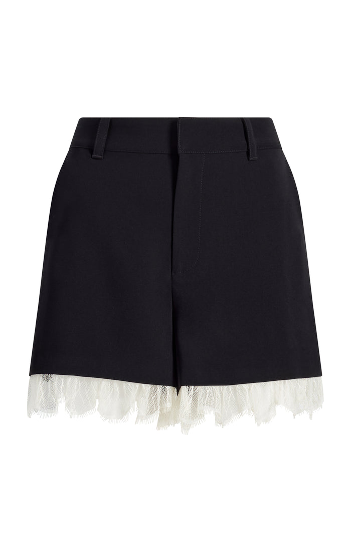 cinq à sept Roxie Short Black/ivory