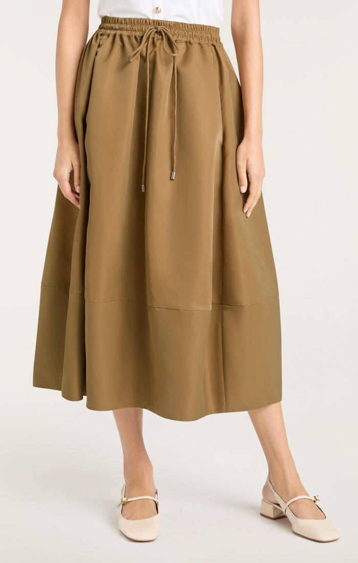 Cinq à Sept Sirani Skirt Brown Sandstone