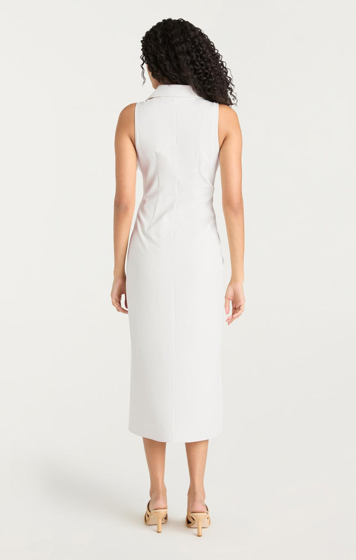 Cinq à Sept Sleeveless Midi Mckenna Dress Ivory