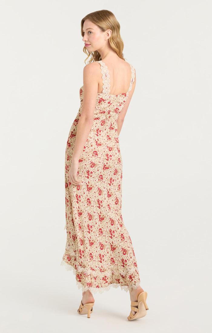 Cinq à Sept Stevie Dress Cherry Rose Multi