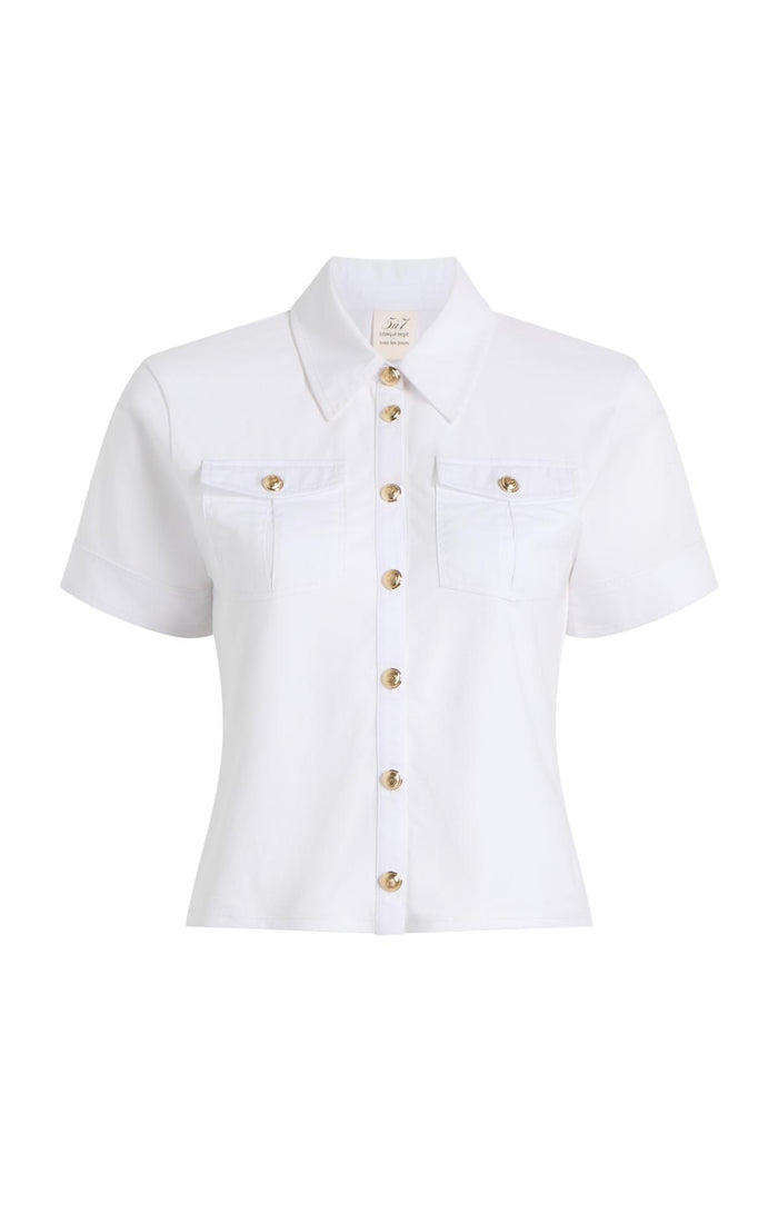 cinq à sept Tiana Top White