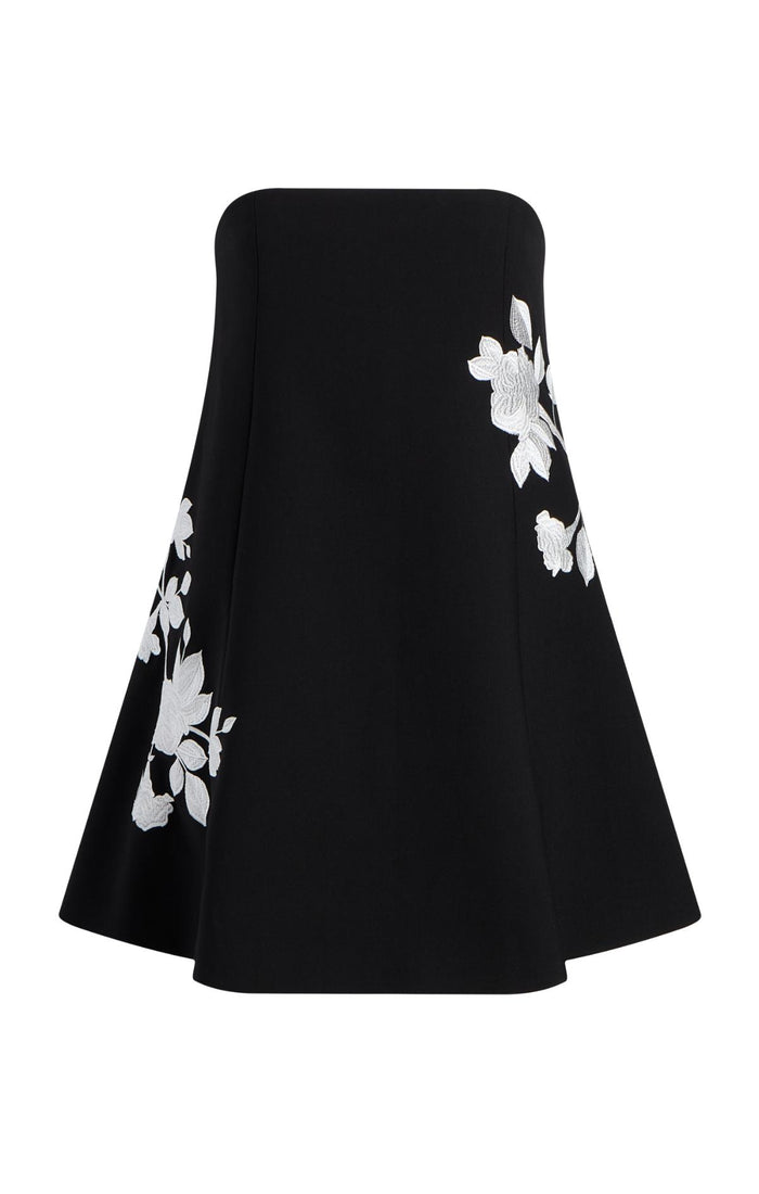 cinq à sept Trailing Floral Irla Dress Black/ivory