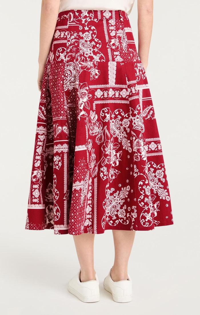Cinq à Sept Veena Skirt Bordeaux