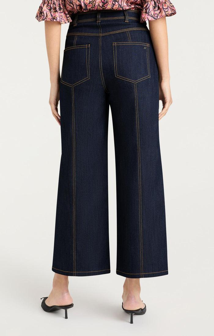 Cinq à Sept Wide Leg Madi Pant Indigo