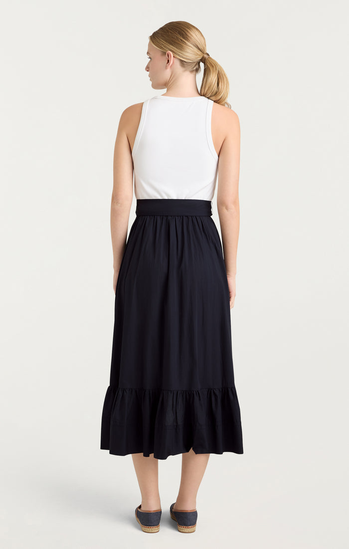 Cinq à Sept Zayla Dress White/navy