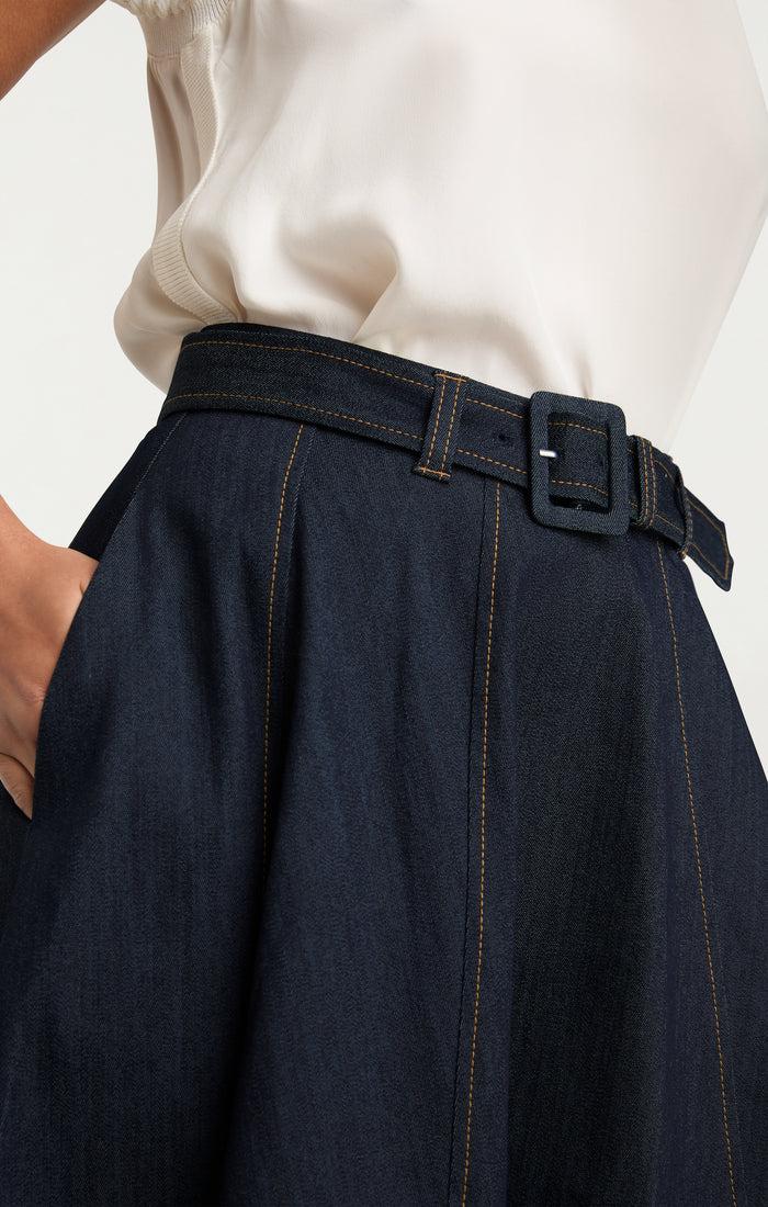 Cinq à Sept Zelda Skirt Indigo