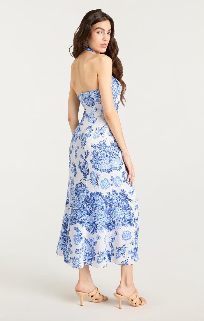 Cinq à Sept Costal Bouquet Coli Dress Endless Sky Multi