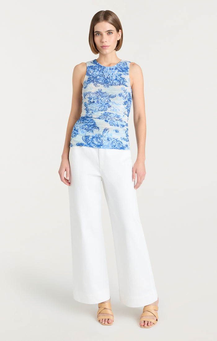 Cinq à Sept Costal Bouquet Dasha Top Endless Sky Multi