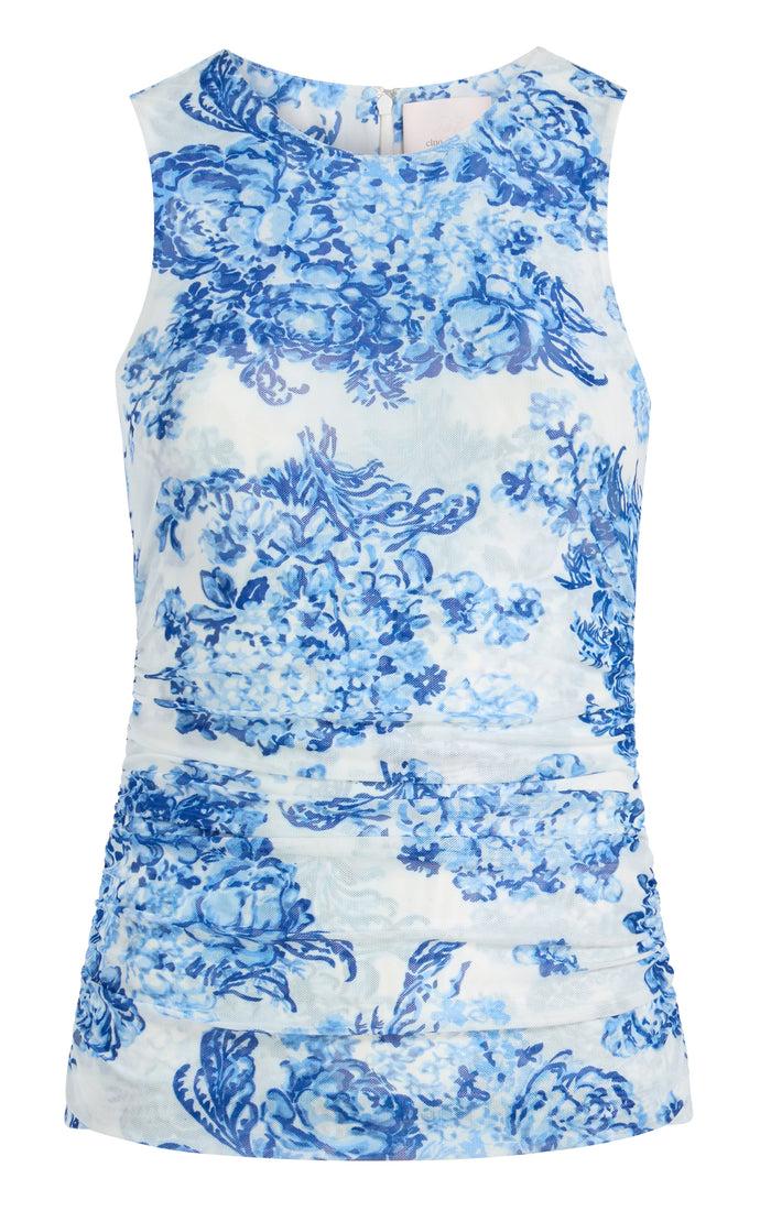 cinq à sept Costal Bouquet Dasha Top Endless Sky Multi