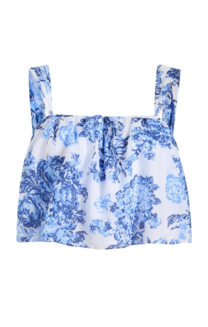 cinq à sept Costal Bouquet Kandra Top Endless Sky Multi