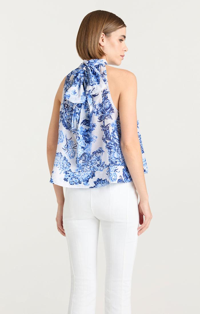 Cinq à Sept Costal Bouquet Rashan Top Endless Sky Multi