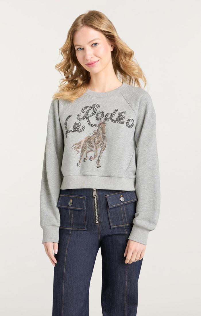 Cinq à Sept Le Rodeo Jennifer Pullover Heather Grey