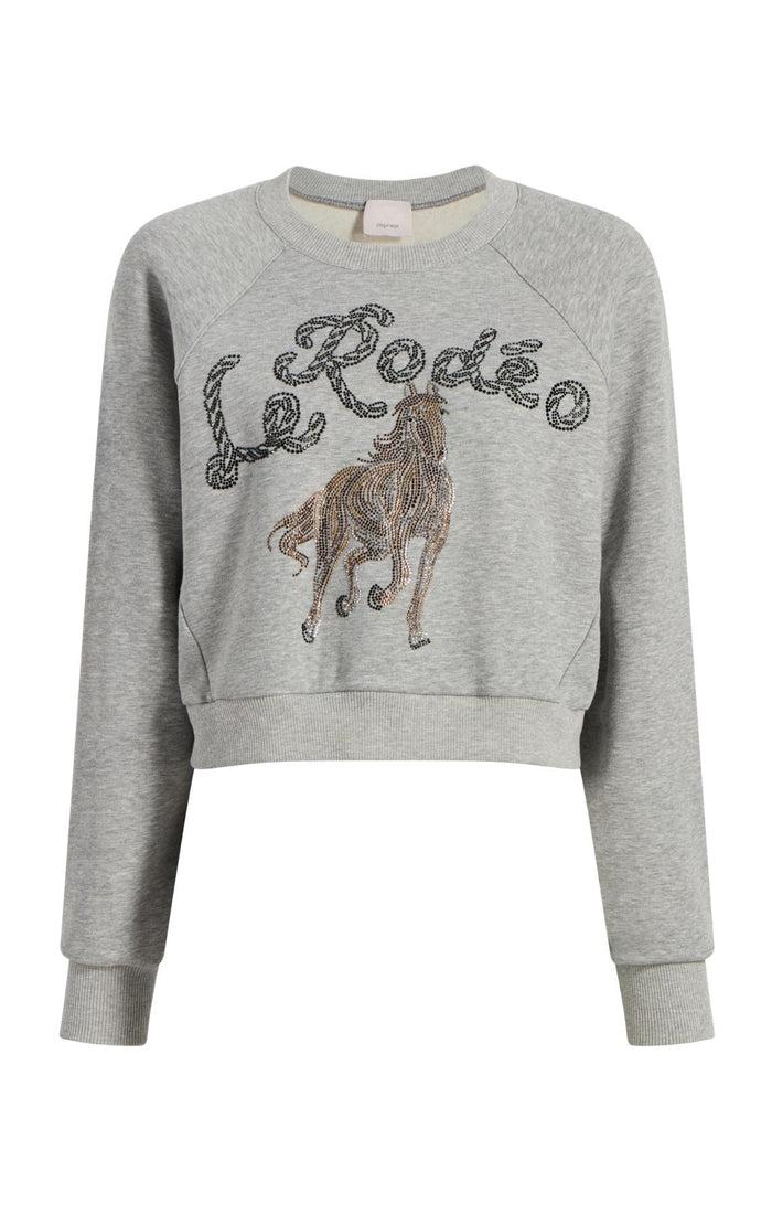 cinq à sept Le Rodeo Jennifer Pullover Heather Grey