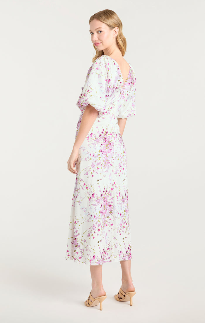 Cinq à Sept Midsummer Bloom Brenton Dress Ivory Multi