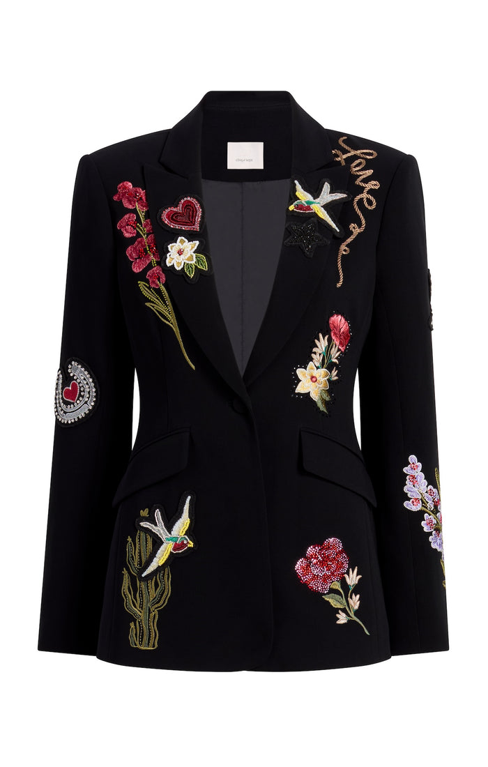 cinq à sept Western Amour Cheyenne Blazer Black/multi