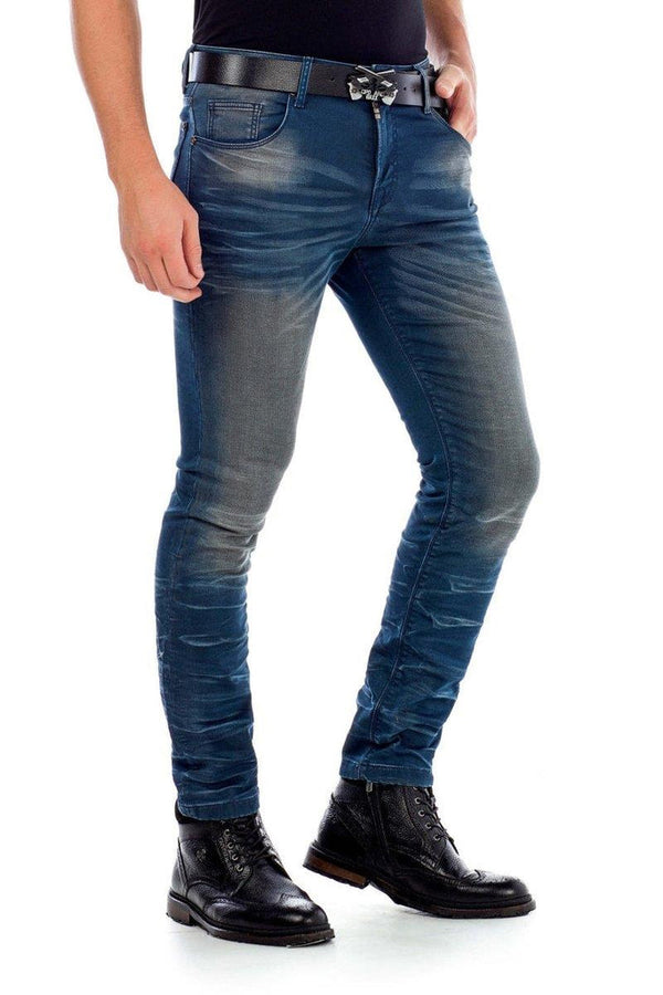 Cipo & Baxx CD492 Slim Fit Low Waist Men's Jeans BLUE