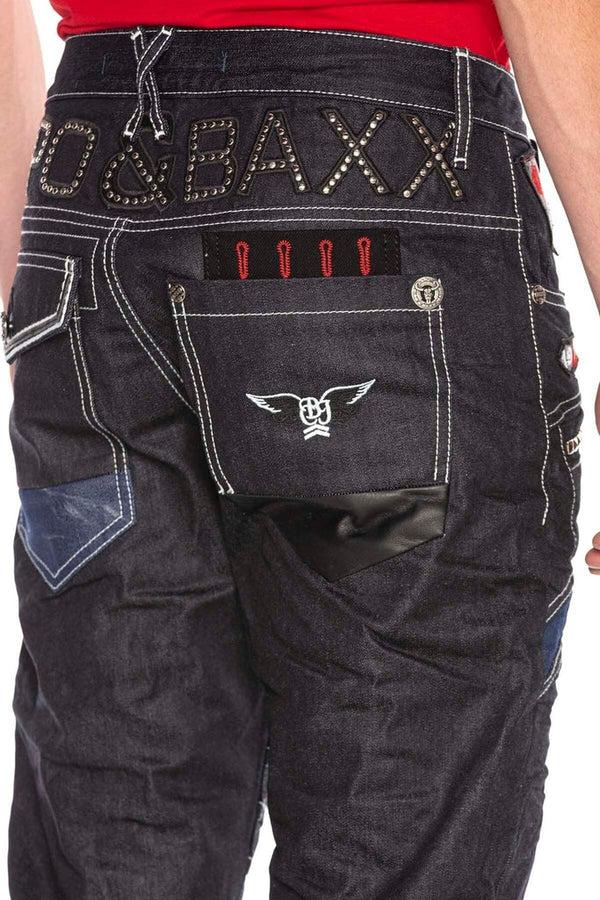 Cipo & Baxx CD639 Low Waist Loose Cut Rapper Men's Jean Pants RAWBLUE