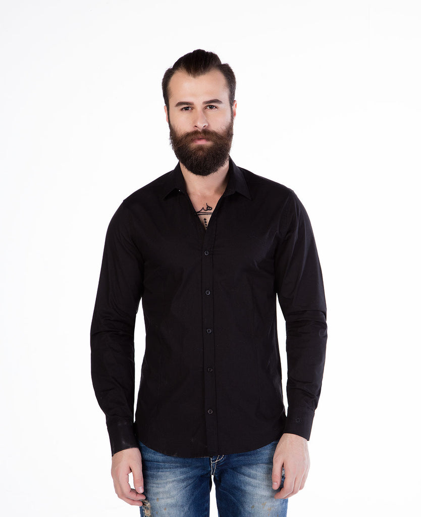 cipo & baxx CH125 Summer Slim Fit Sports Shirt TURQUOISE