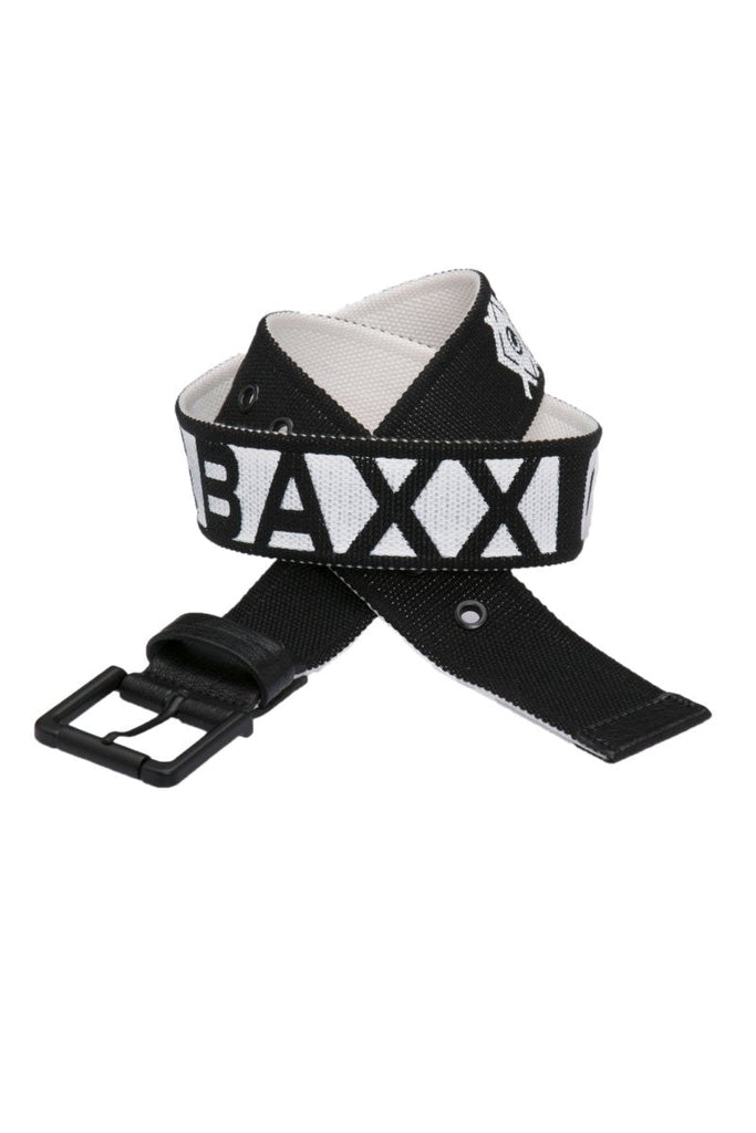 cipo & baxx C-2133 Men's Belt BLACK-WHITE