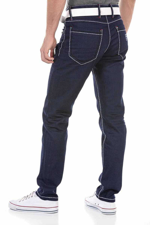 Cipo & Baxx CD705 Basic Men's Jean Trousers DARKBLUE