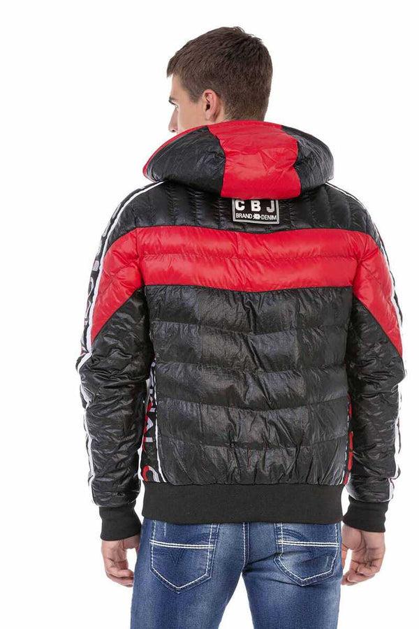 Cipo & Baxx CJ269 Padded Men's Puffer Jacket BLACK