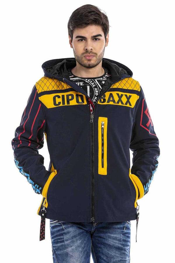 Cipo & Baxx CJ276 Softshell Navy Blue Coat NAVYBLUE