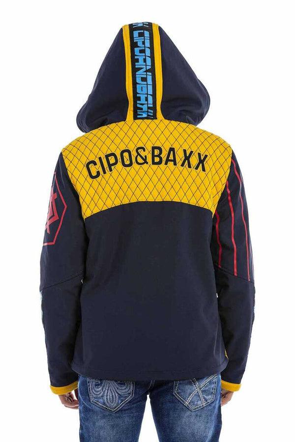 Cipo & Baxx CJ276 Softshell Navy Blue Coat NAVYBLUE