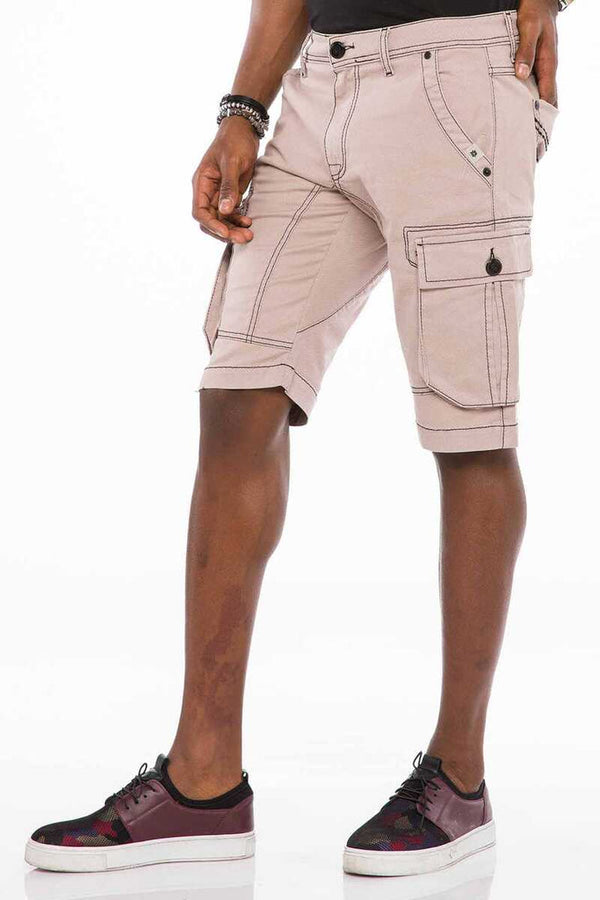 Cipo & Baxx CK188 Cargo Pocket Shorts GREY