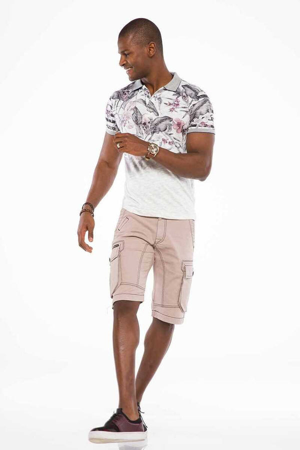 Cipo & Baxx CK188 Cargo Pocket Shorts GREY