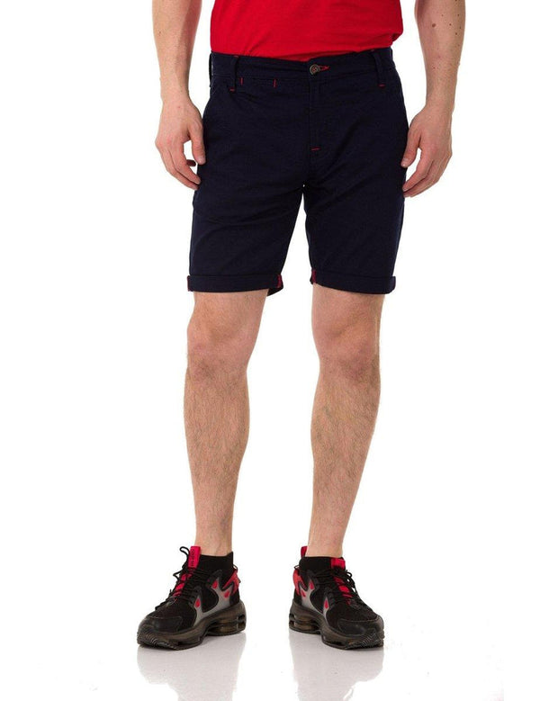 Cipo & Baxx CK272 Basic Linen Shorts BLACK