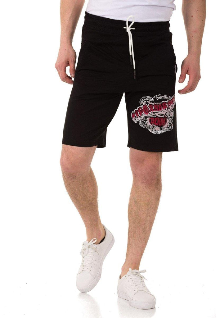 cipo & baxx CK274 Men's Shorts BLACK