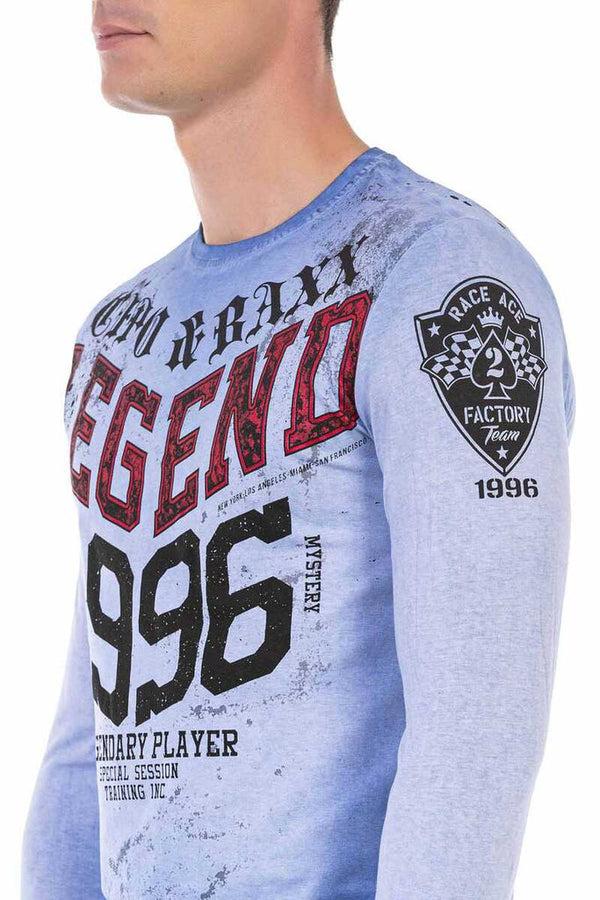 Cipo & Baxx CL486 Men's Sweatshirt BLUE