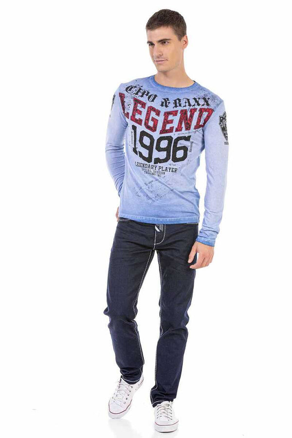 Cipo & Baxx CL486 Men's Sweatshirt BLUE